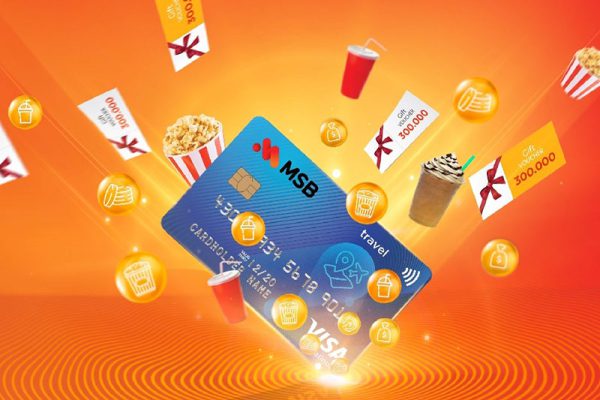 rút tiền thẻ tín dụng MSB
